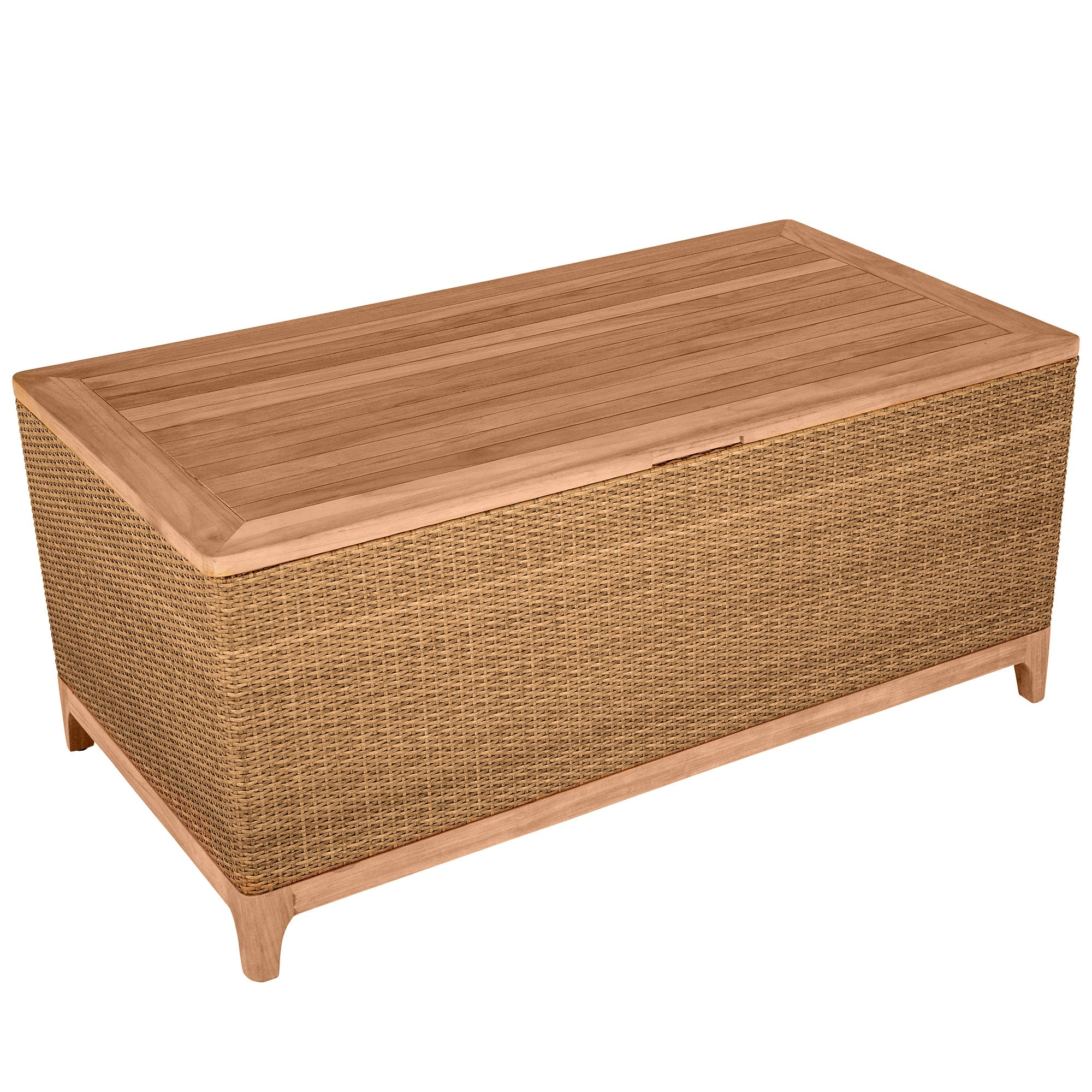 Chesapeake N-Dura Resin Wicker Outdoor Storage Box