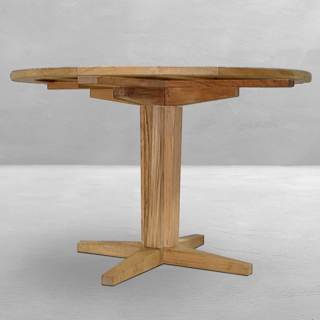 Club Teak 48" Round Outdoor Dining Table