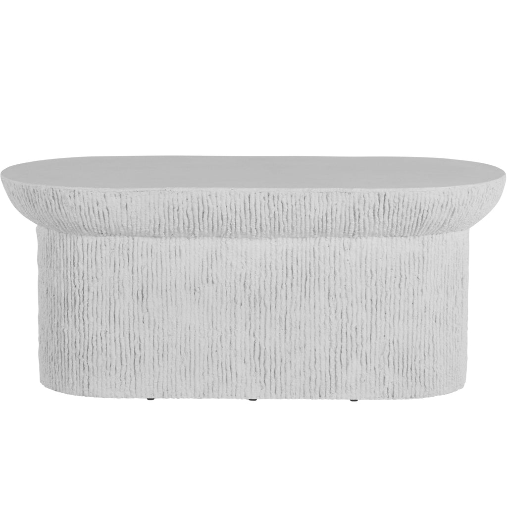 Brant 42" x 20.3" Outdoor Pedestal Coffee Table