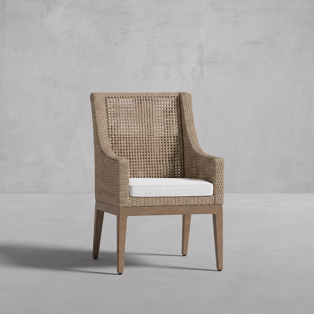 Peninsula N-Dura Resin Wicker Outdoor Arm Chair
