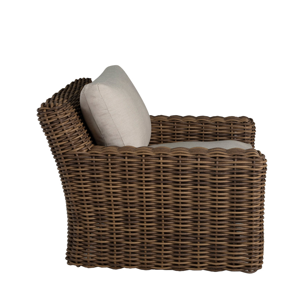 Montauk Resin Wicker Outdoor Swivel Lounge Chair