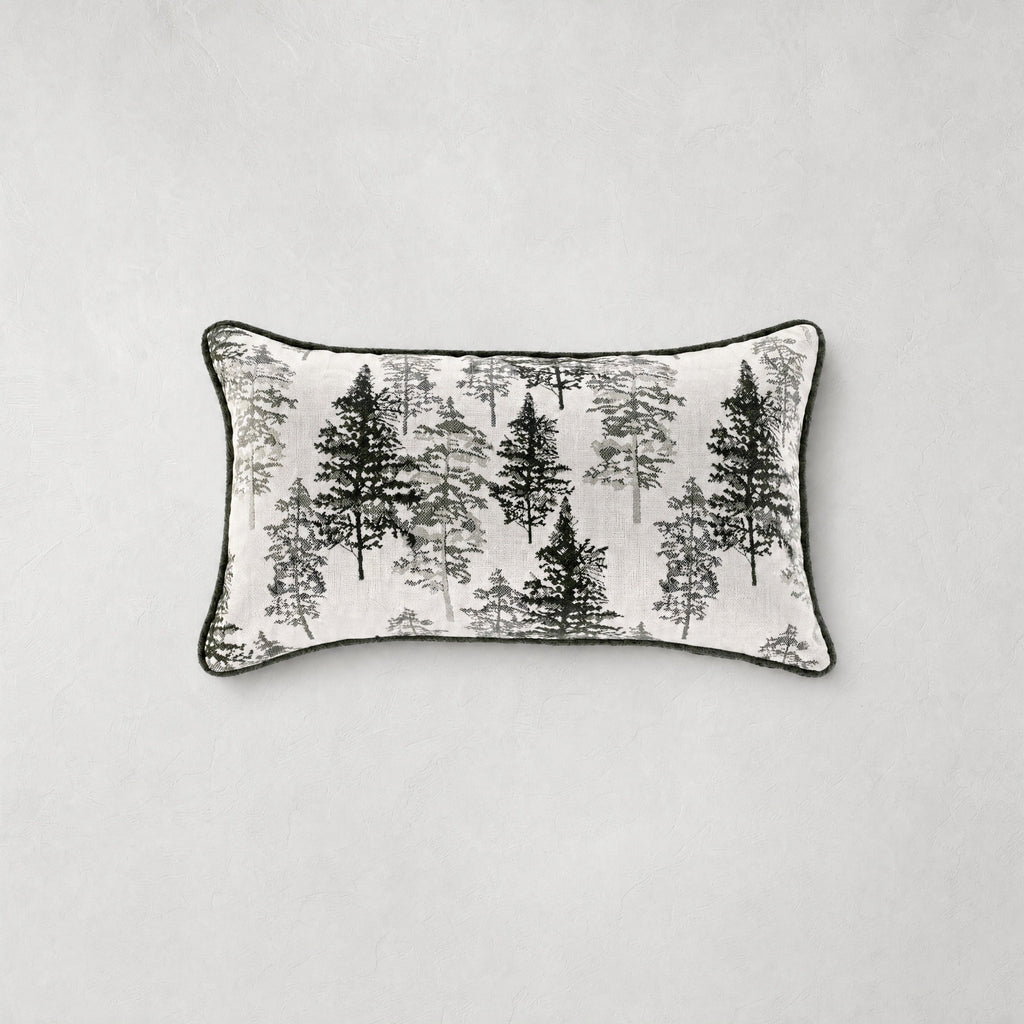 Timber Forest Outdoor Throw Pillow