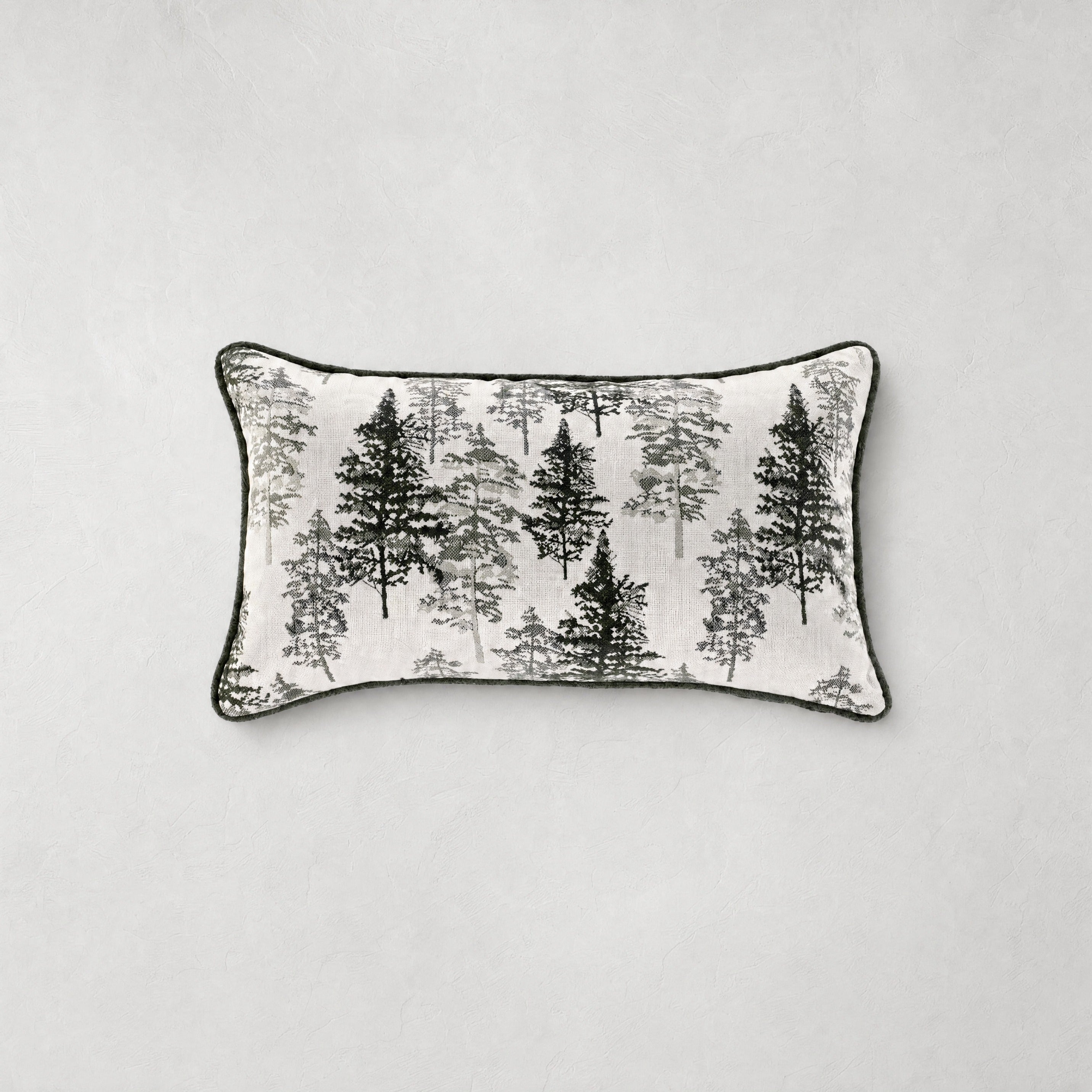 Timber Forest Outdoor Throw Pillow