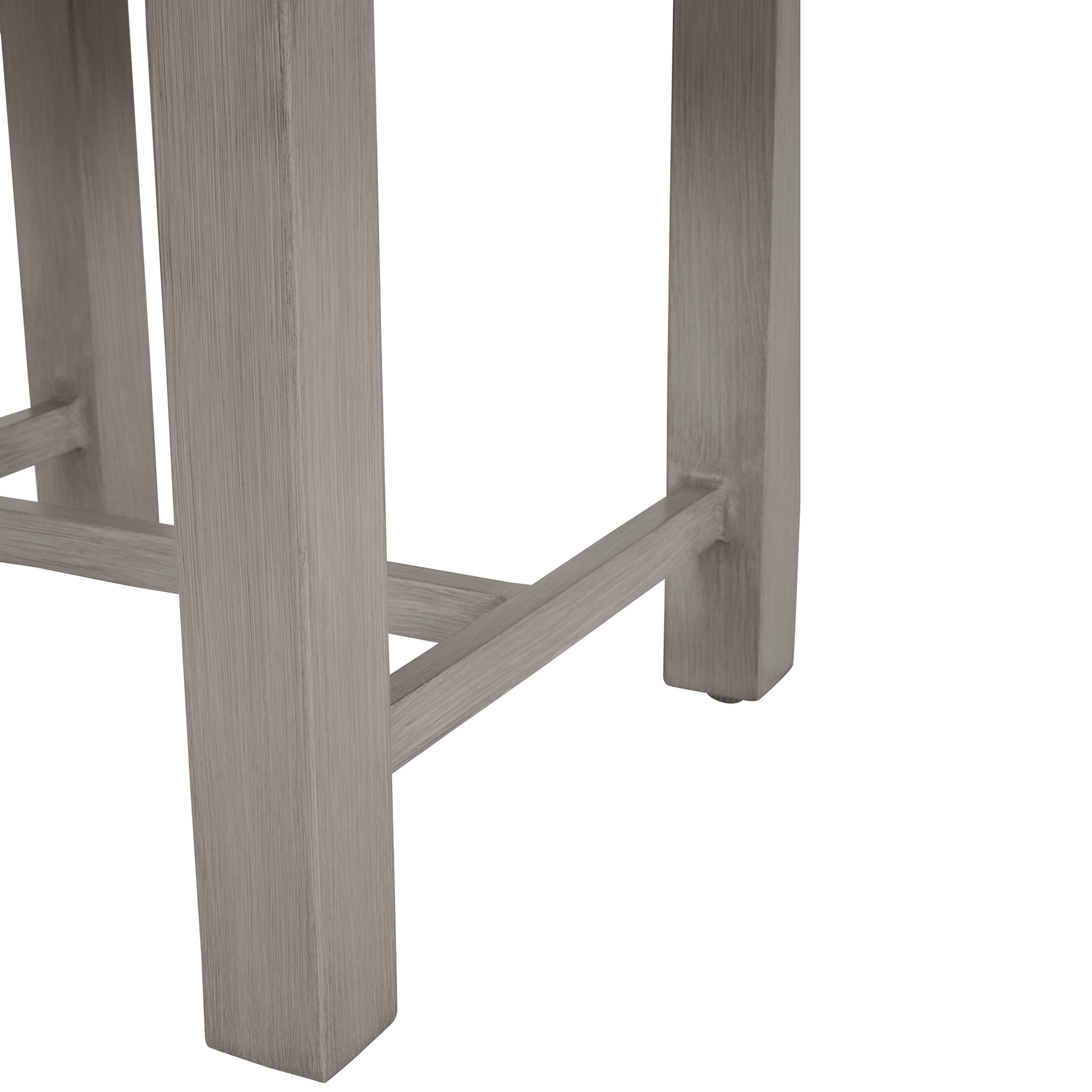 Club Aluminum 22.5" Square Outdoor End Table