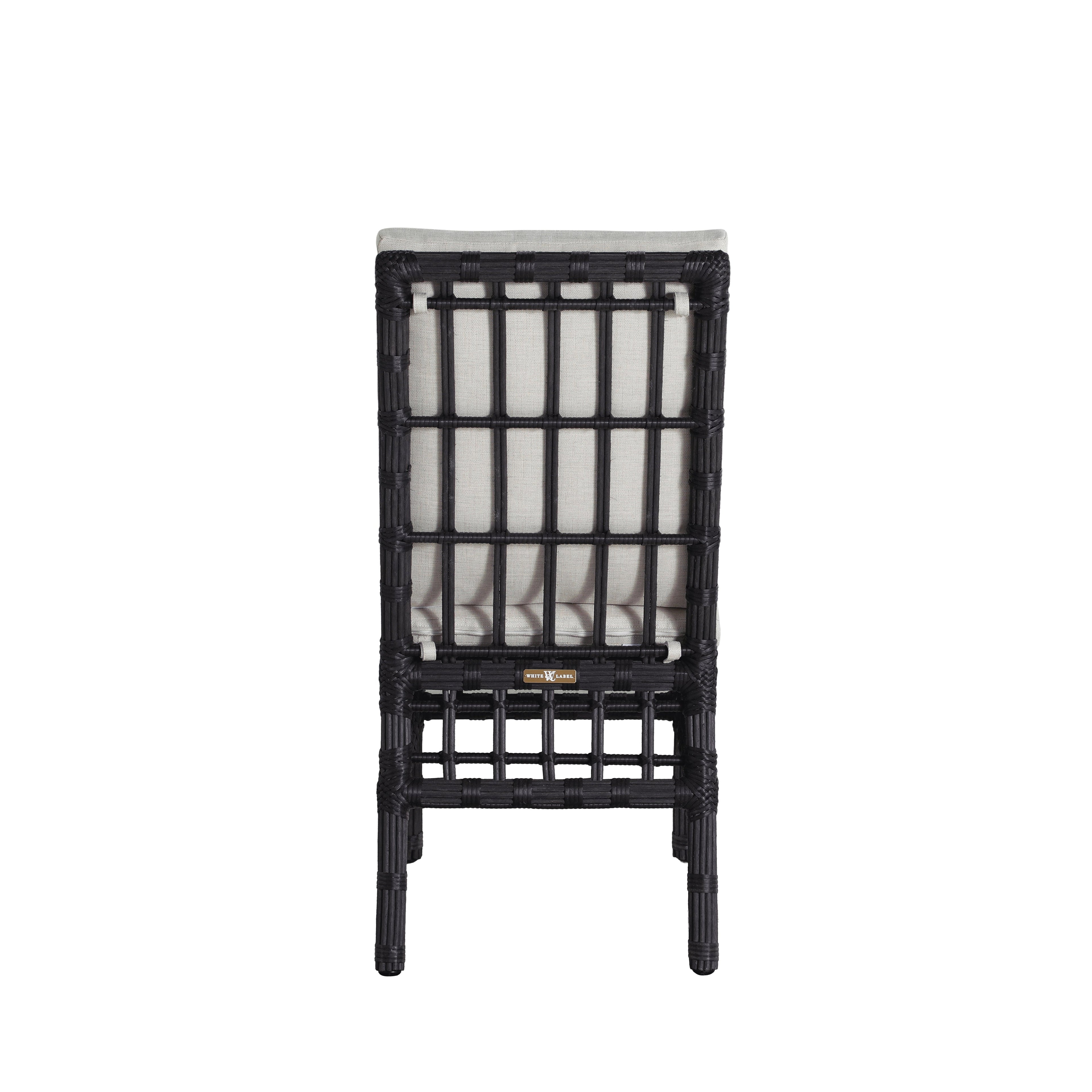 Newport Resin Wicker Woven Outdoor Side Chair