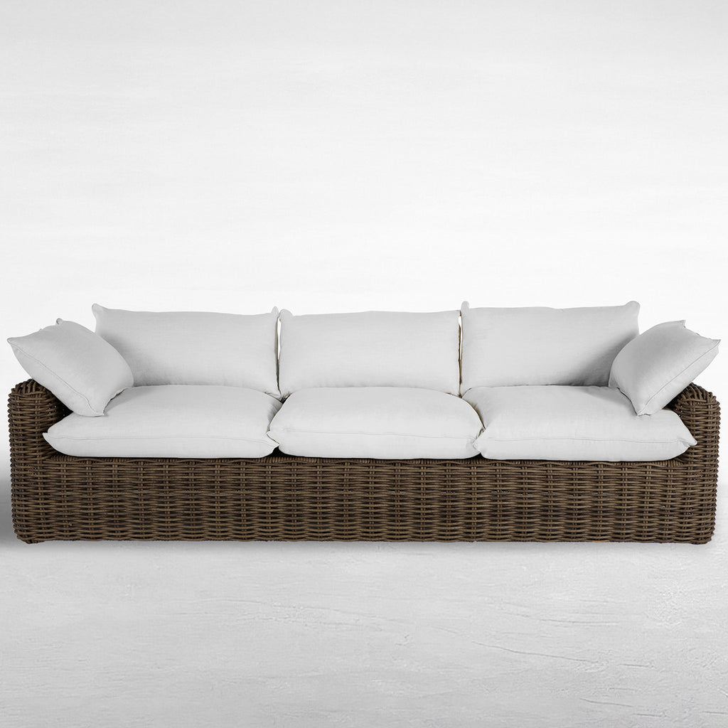 Montecito Resin Wicker Outdoor Sofa