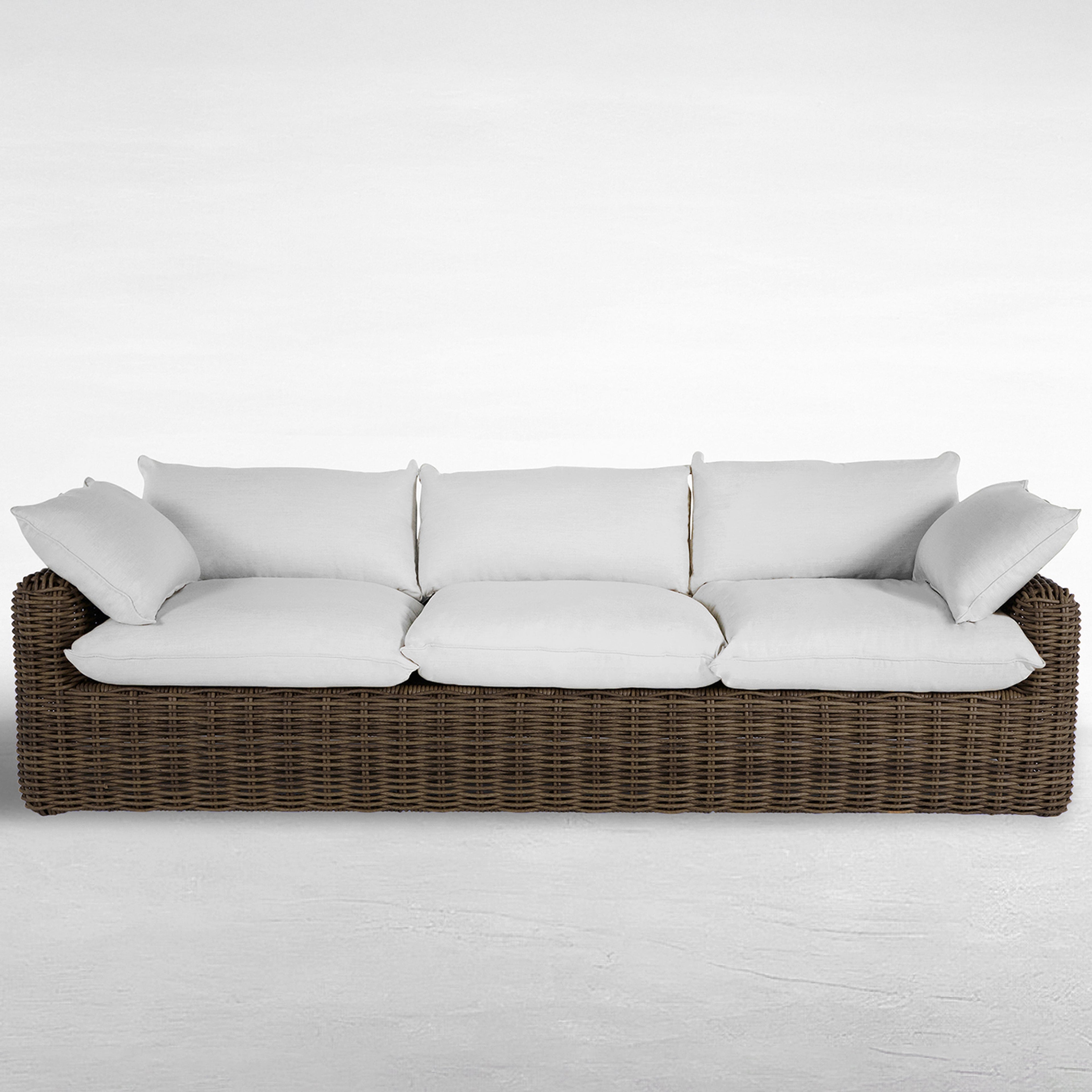 Montecito Resin Wicker Outdoor Sofa