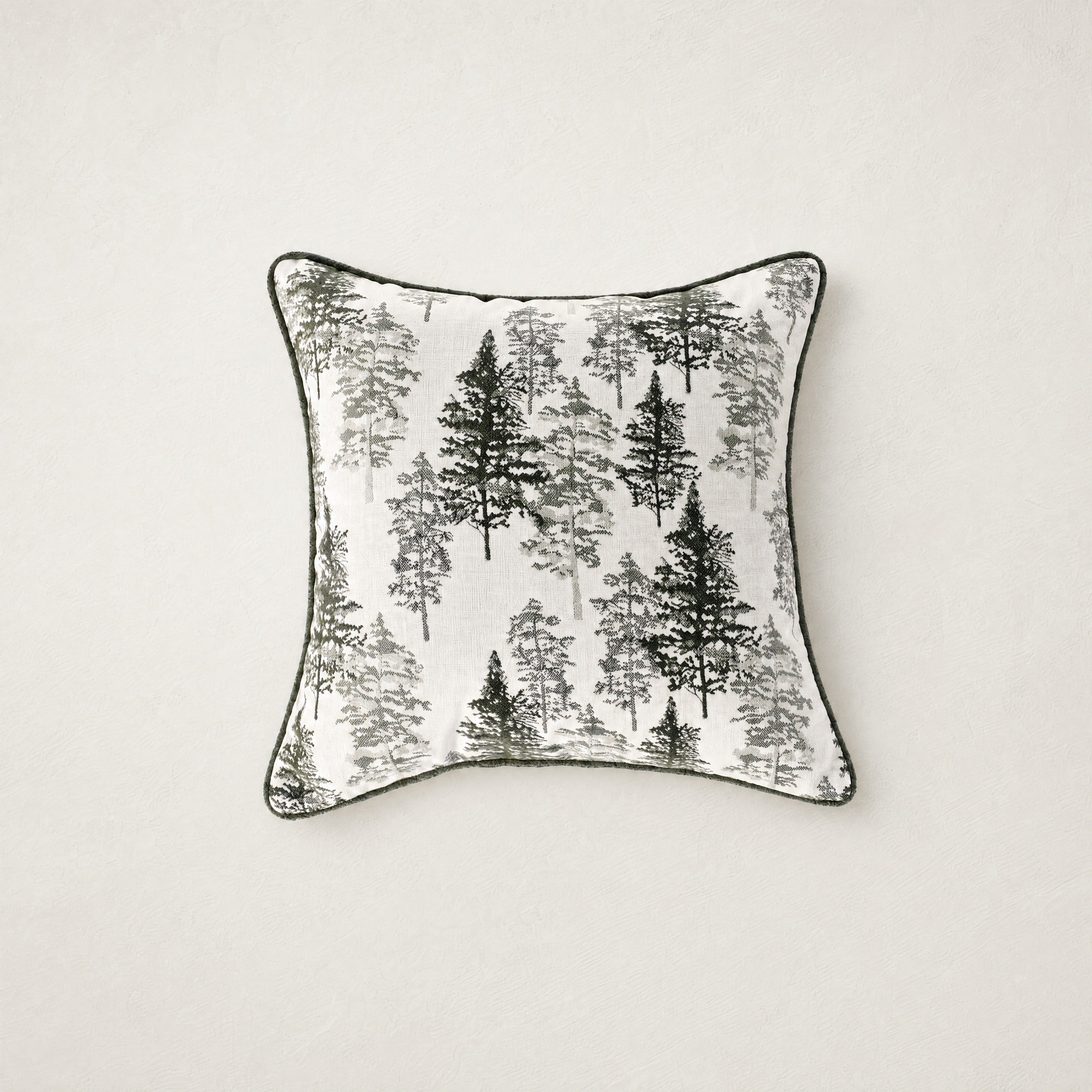 Timber Forest Outdoor Throw Pillow