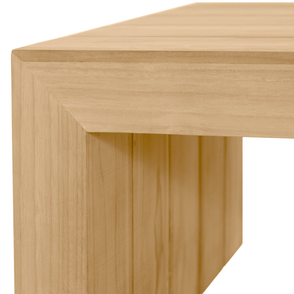 Messina Rectangle Outdoor Waterfall Coffee Table
