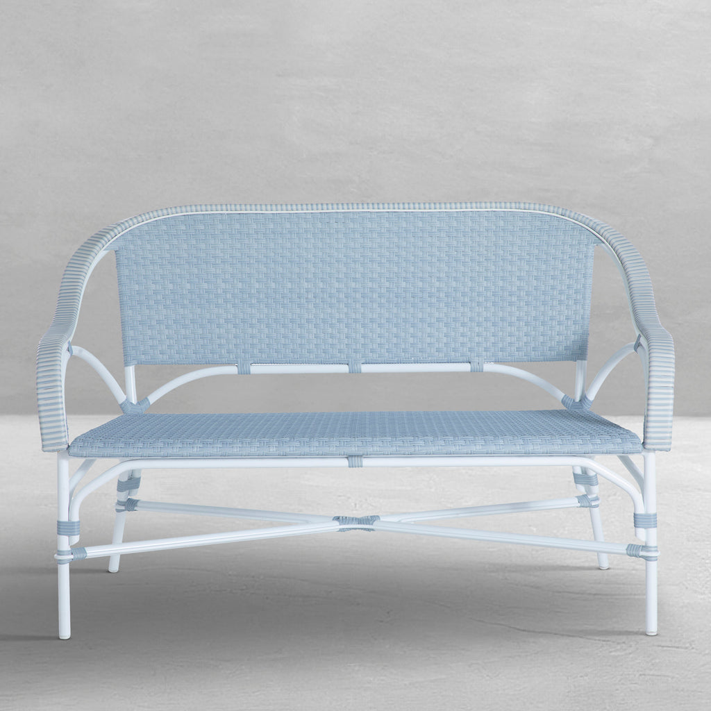 Savoy Resin Wicker Outdoor Loveseat