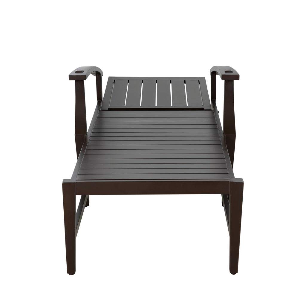 Croquet Aluminum Outdoor Chaise Lounge