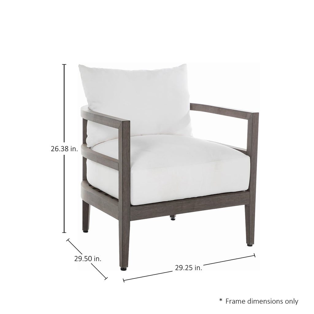 Santa Barbara N-Dura Wood Outdoor Lounge Chair