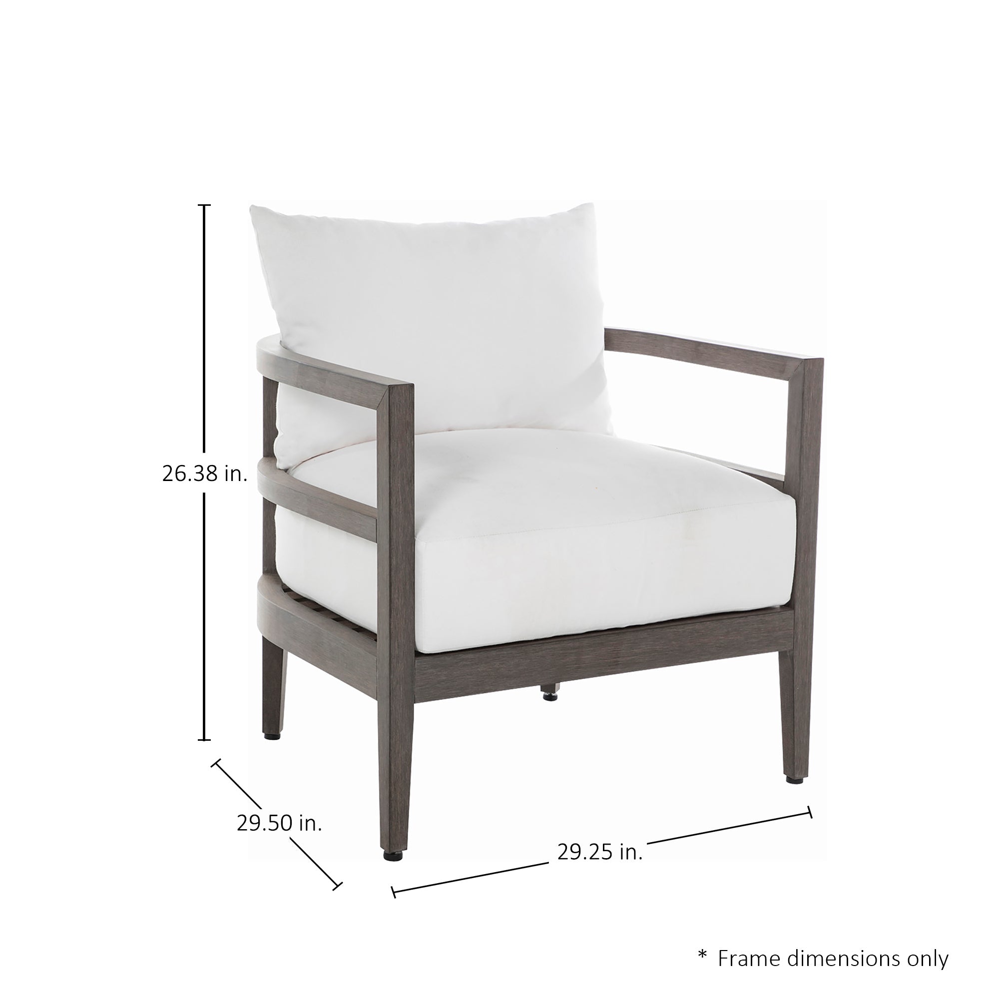 Santa Barbara N-Dura Wood Outdoor Lounge Chair