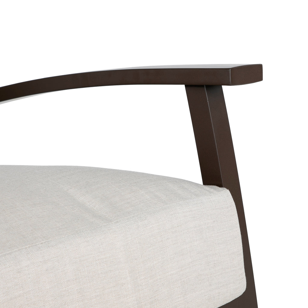Charleston Aluminum Outdoor Lounge Chair