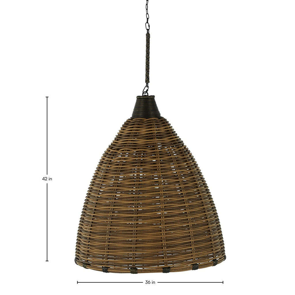 Prescott N-Dura Resin 36" Dome Chandelier