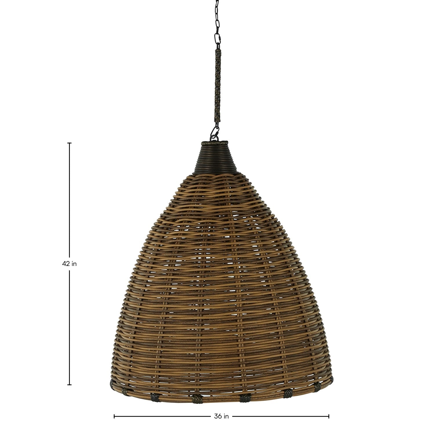 Prescott N-Dura Resin 36" Dome Chandelier