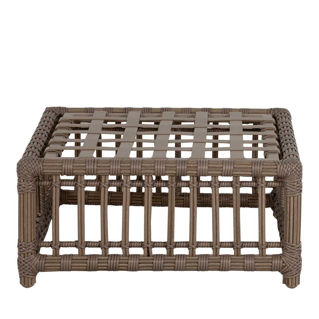 Newport N-Dura Resin Wicker Outdoor Woven Ottoman