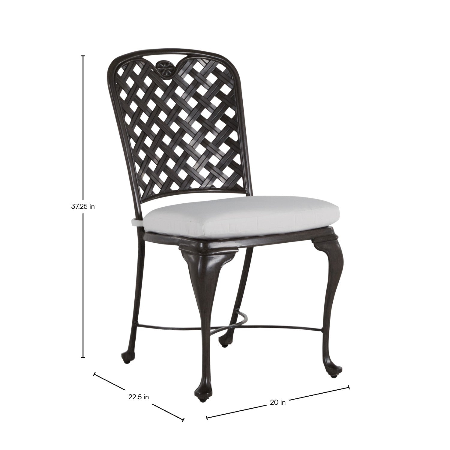 Provance Cast Aluminum Outdoor Dining Side Chair