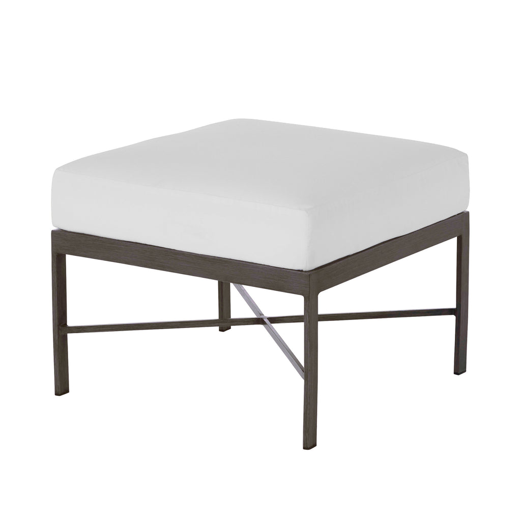 Monaco Aluminum Outdoor Ottoman