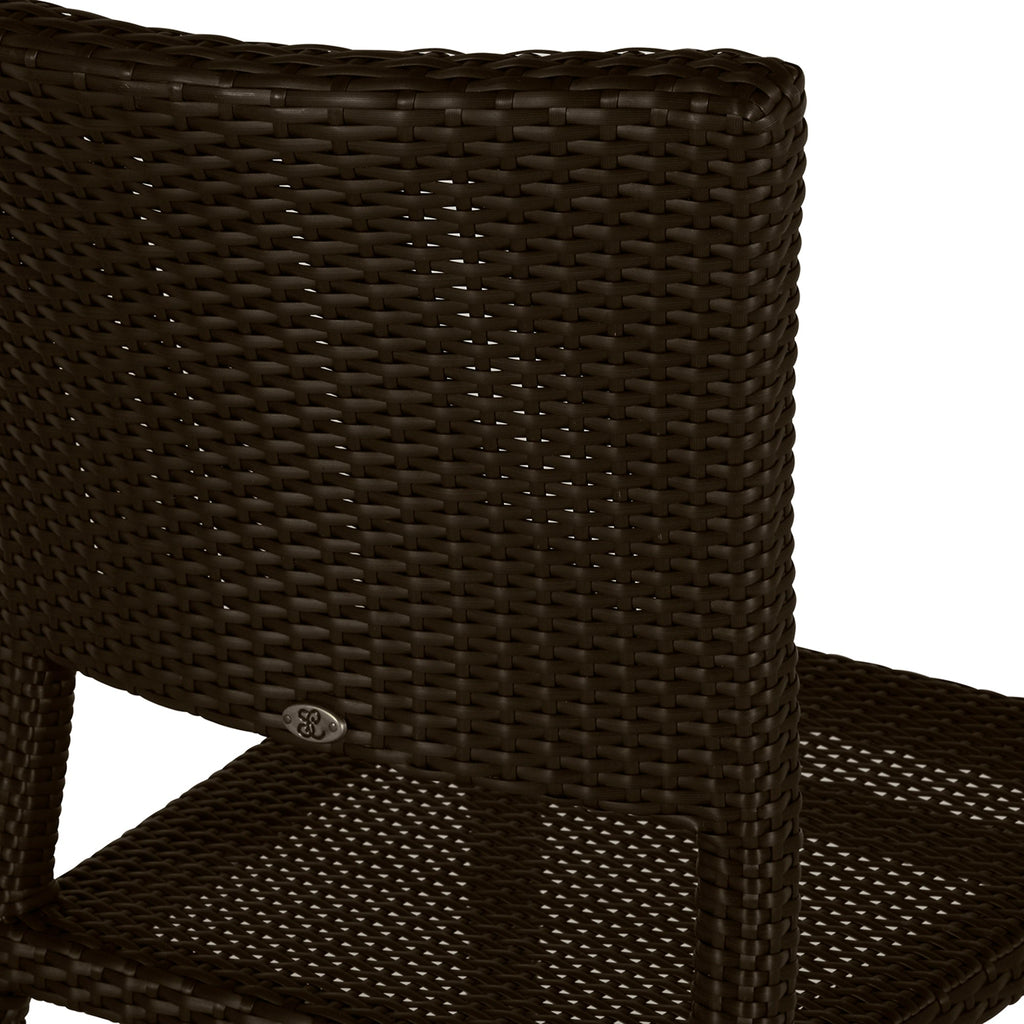 Skye Woven Resin Wicker Outdoor Counter Stool