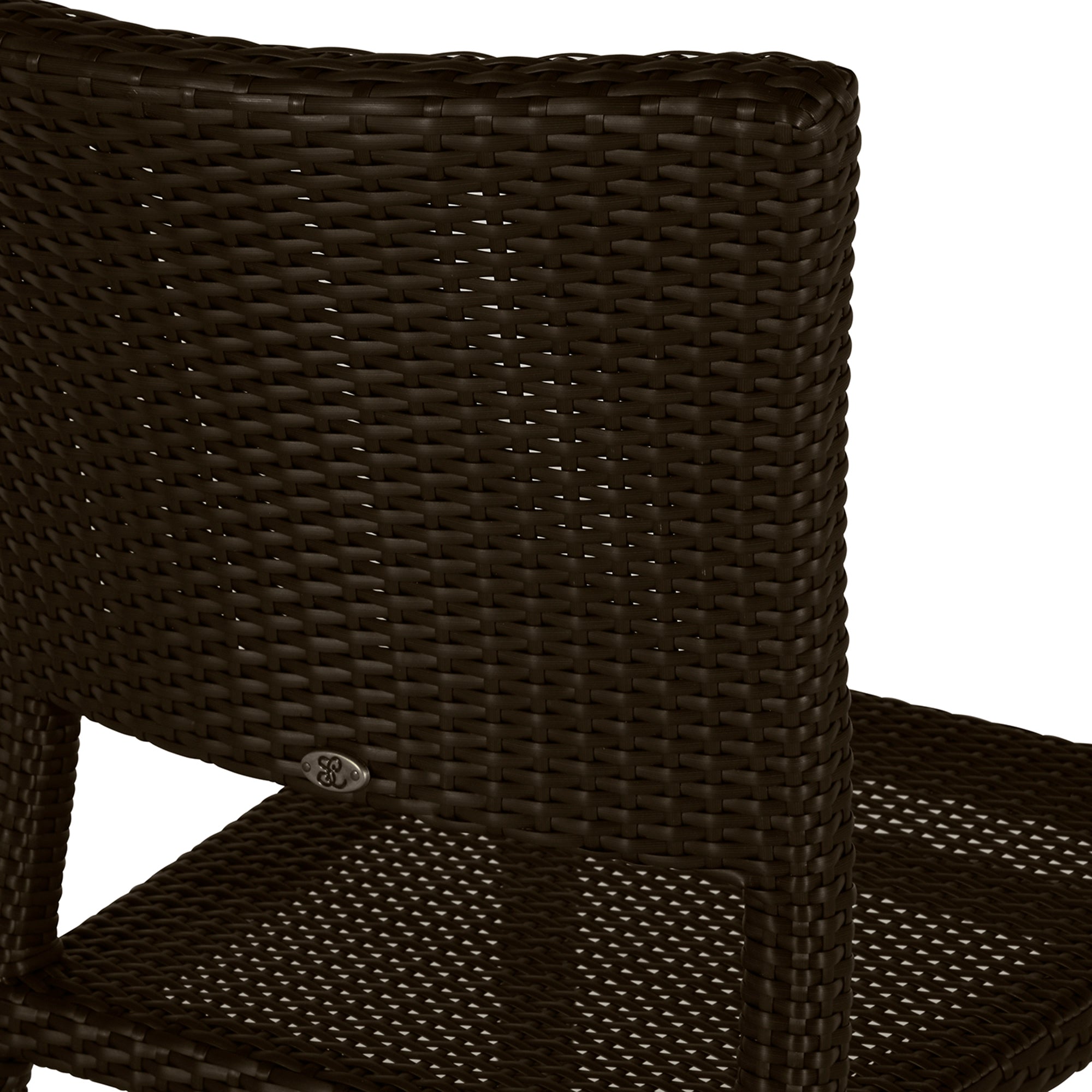 Skye Woven Resin Wicker Outdoor Counter Stool