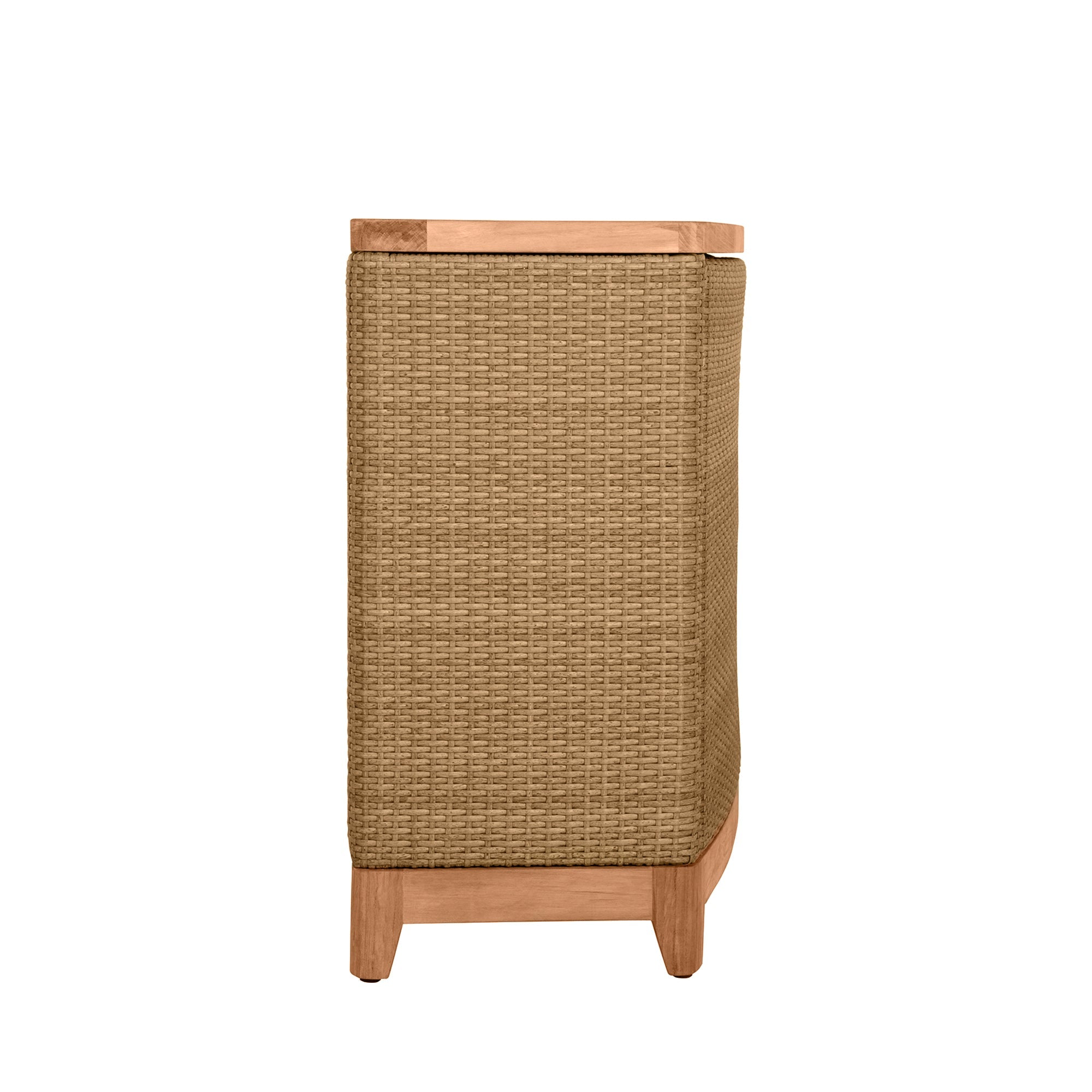 Chesapeake N-Dura Resin Wicker Console Cabinet