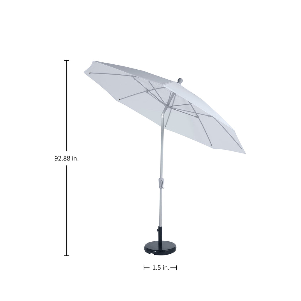 9' Crank Auto Tilt Umbrella