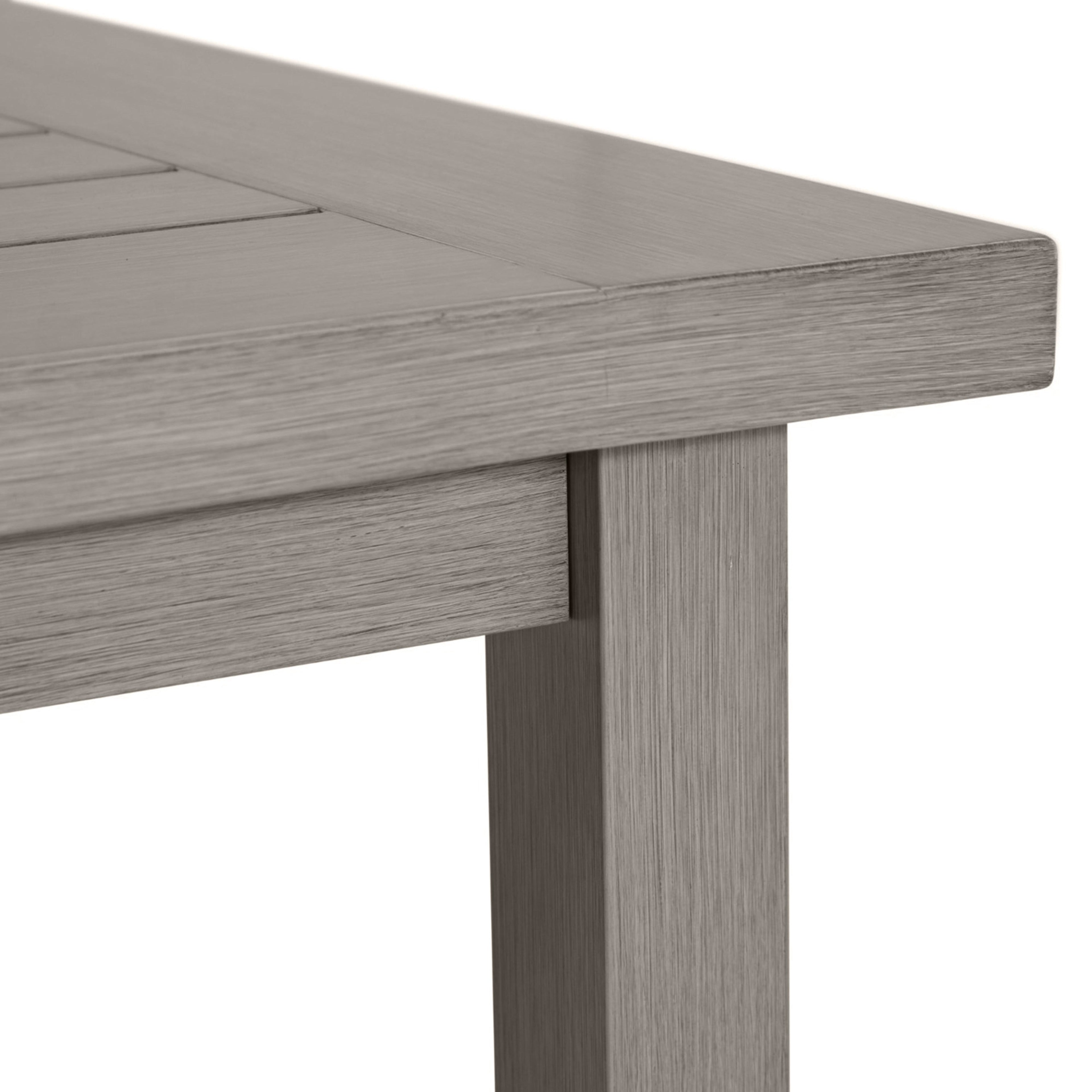 Club Aluminum 43" Square Outdoor Coffee Table