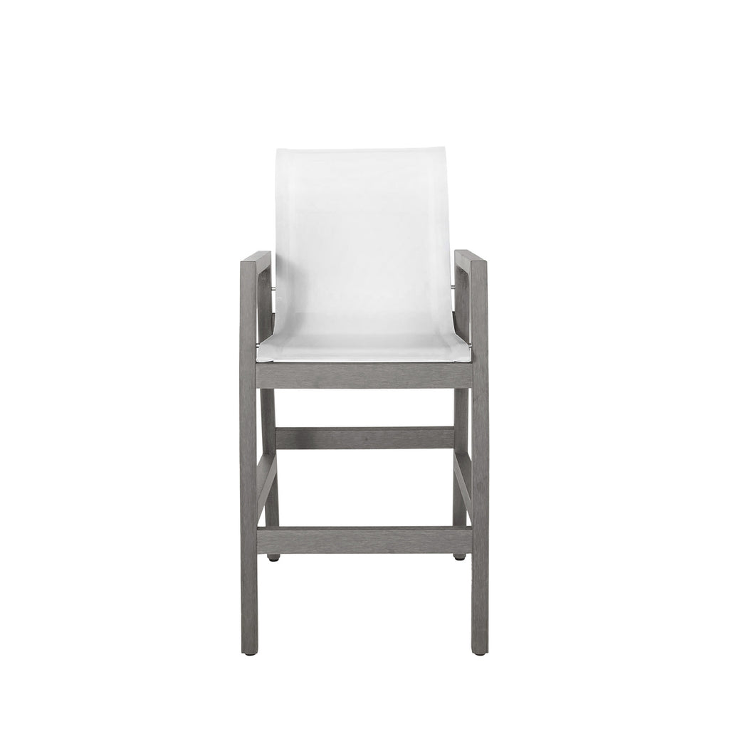 Seashore N-Dura Wood Outdoor Bar Stool