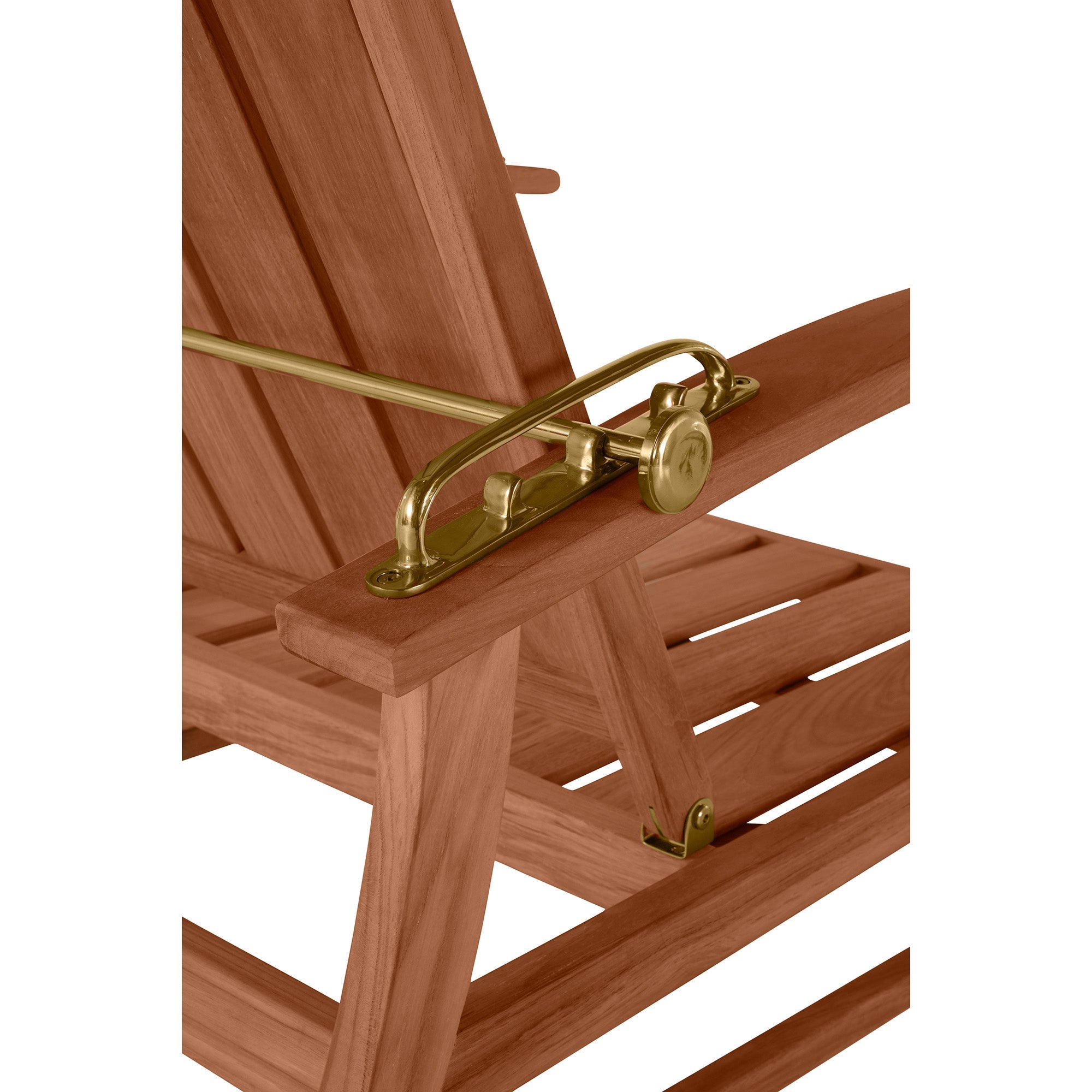 Croquet Teak Outdoor Recliner Chair