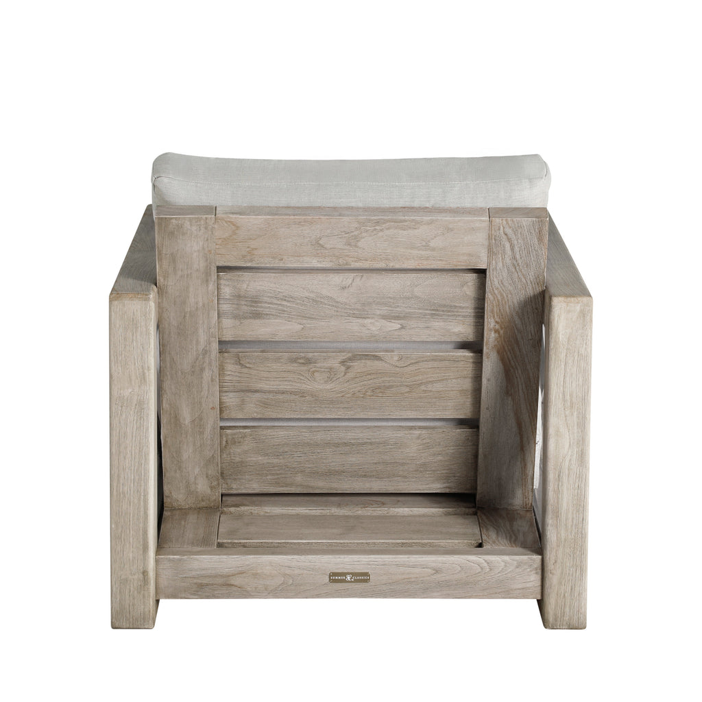 Malta Teak Outdoor Lounge Chair