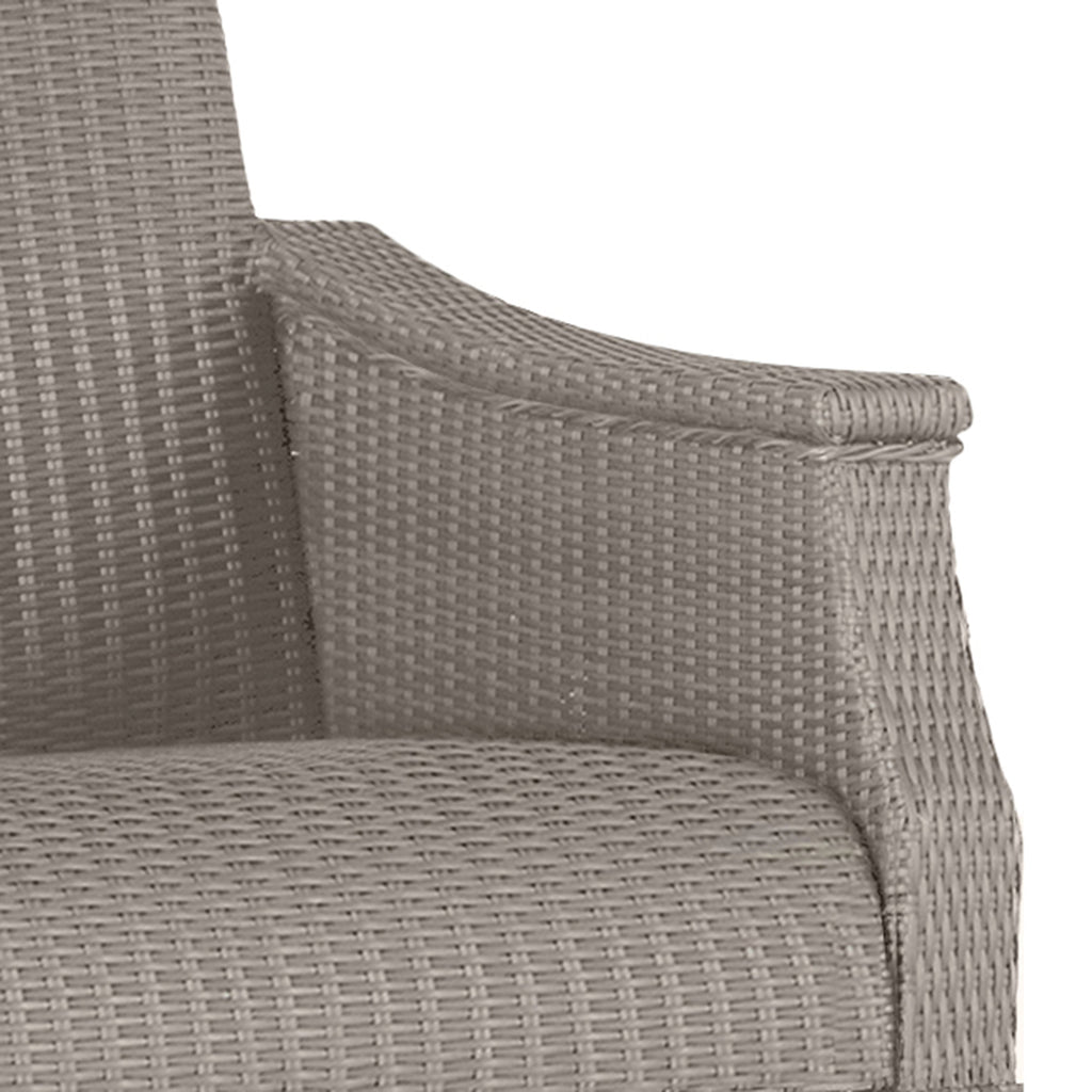 Bentley Woven Resin Wicker Outdoor Loveseat