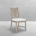 Croquet Teak Outdoor Side Chair