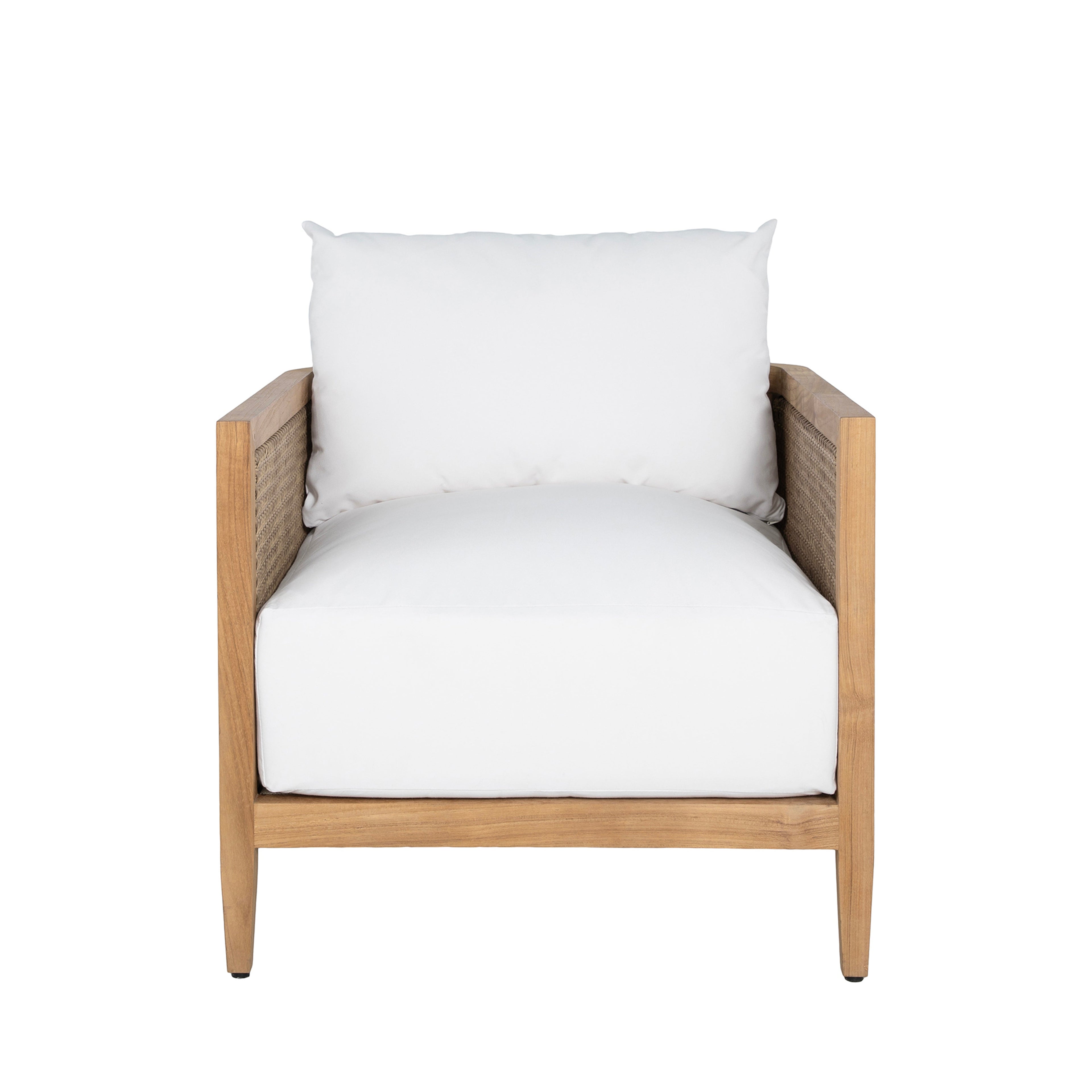 Playa N-Dura Ultra Wicker Teak Lounge Chair