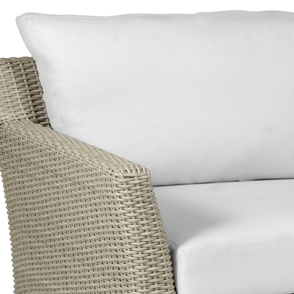 Club Woven Resin Wicker Outdoor Lounge Chair