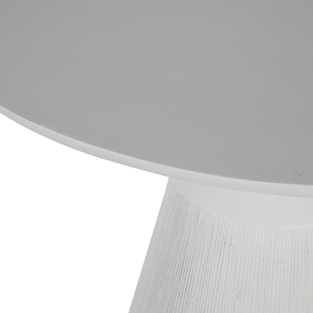 Fisher Cast Stone 36" Round Outdoor Dining Table