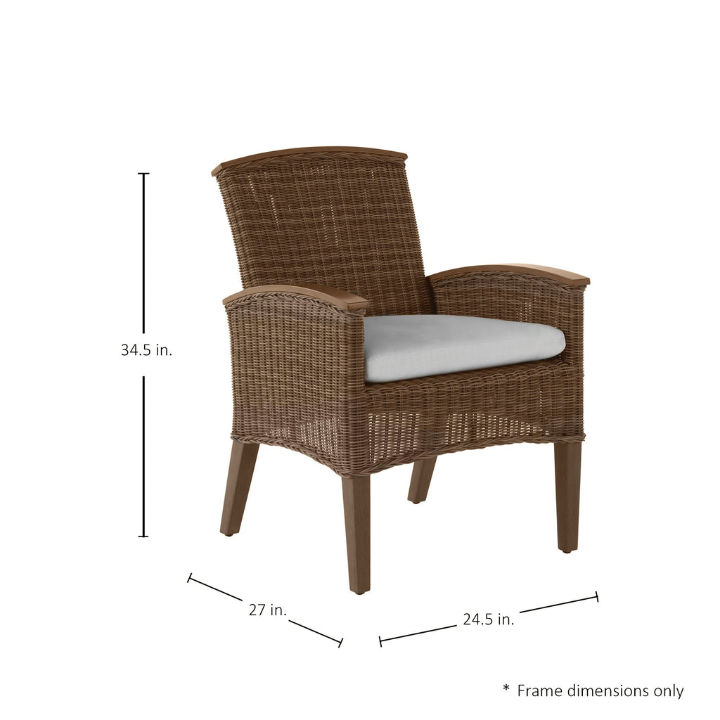Astoria N-Dura Resin Wicker Outdoor Arm Chair