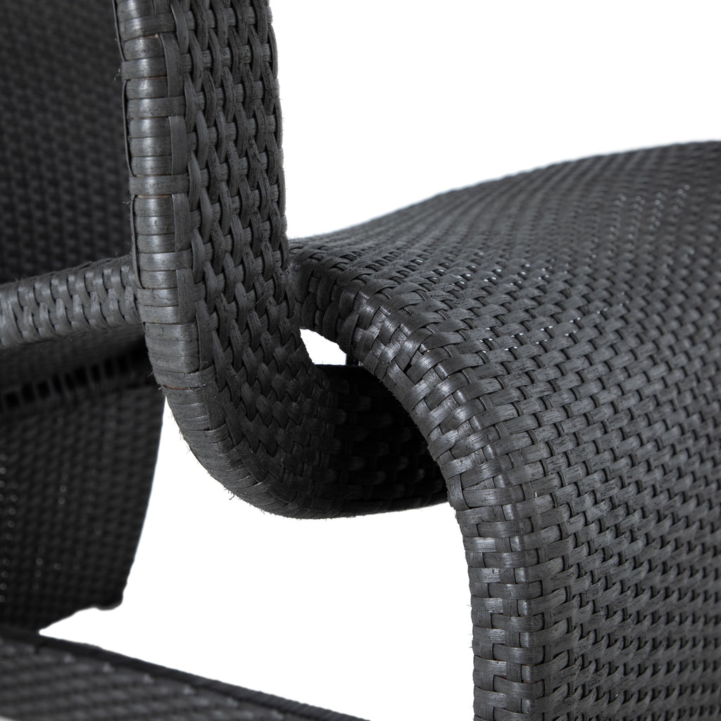 Halo N-Dura Resin Wicker Outdoor Lounge Chair
