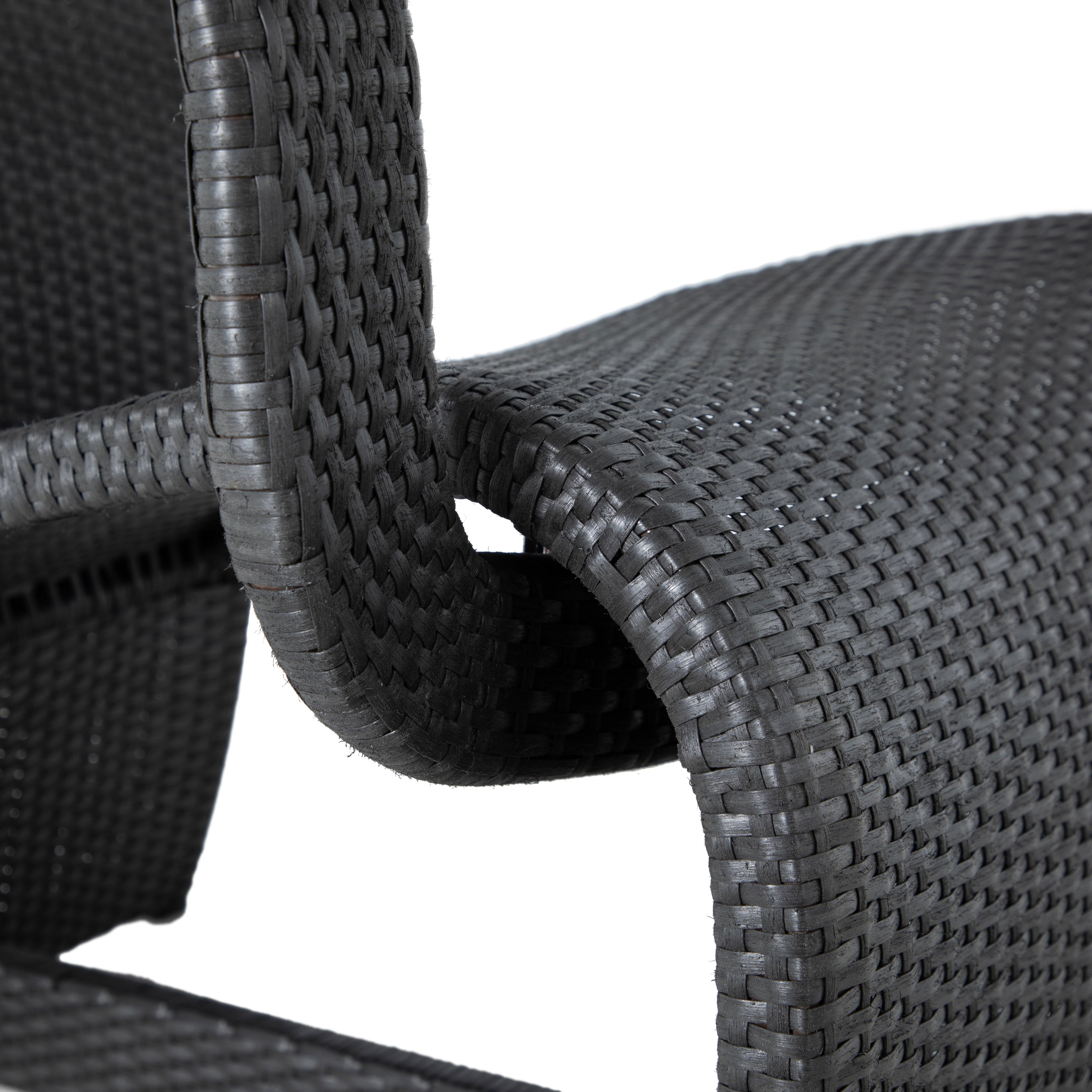 Halo N-Dura Resin Wicker Outdoor Lounge Chair
