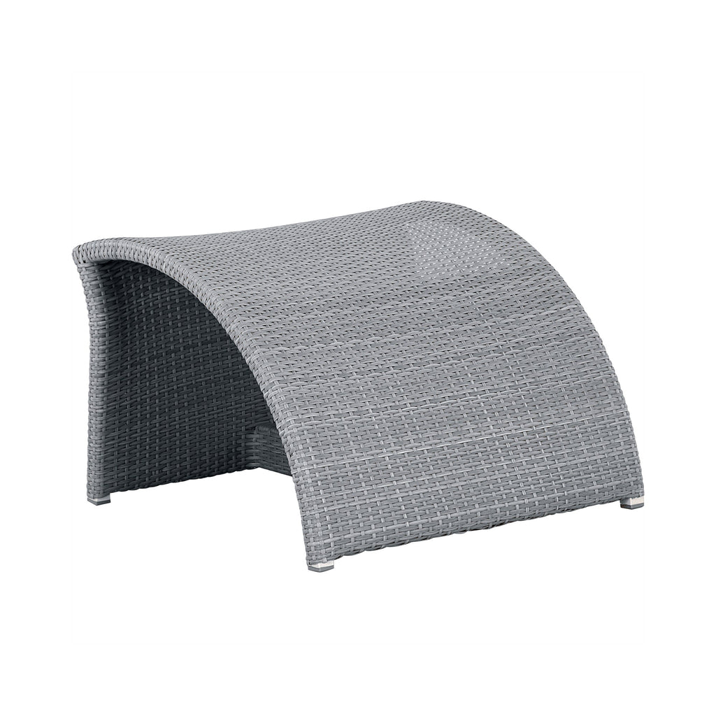 Halo N-Dura Resin Wicker Outdoor Woven Ottoman