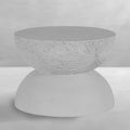 Darley Cast Round Outdoor Pedestal Coffee Table