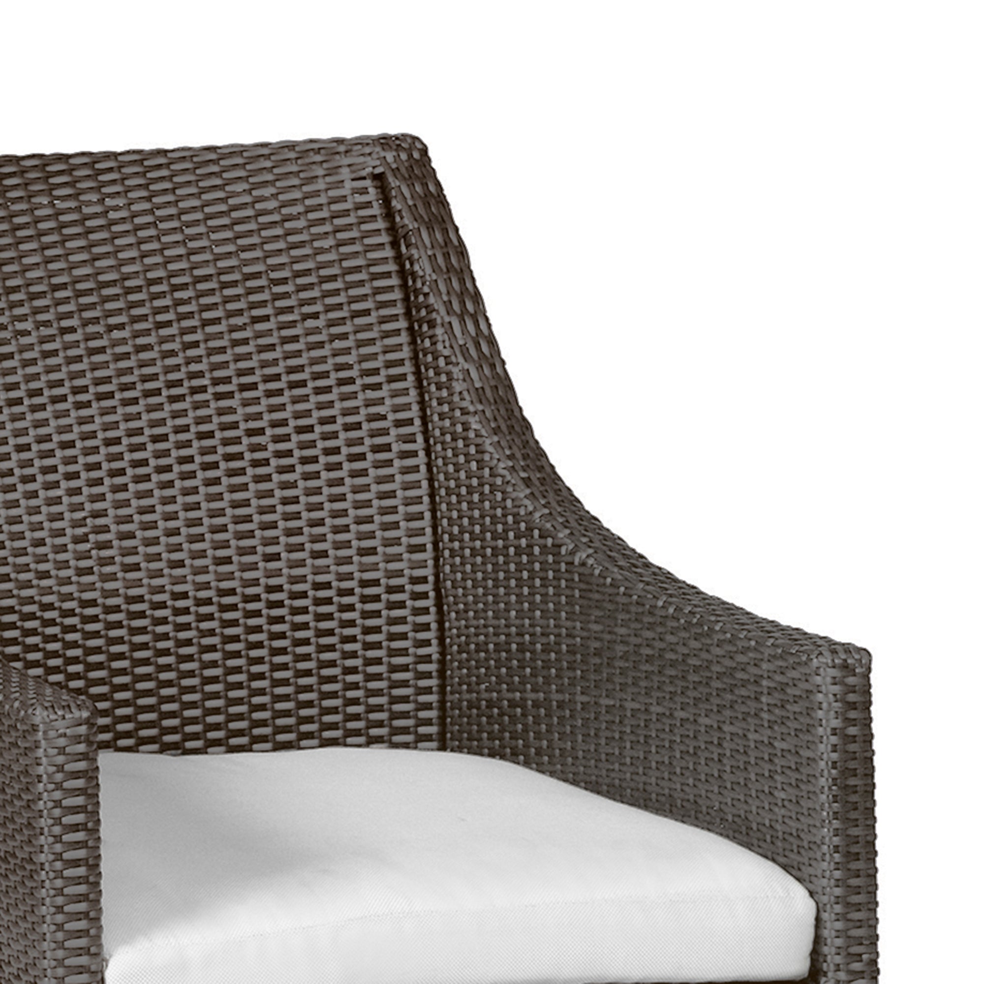Athena Woven Resin Wicker Outdoor Arm Chair