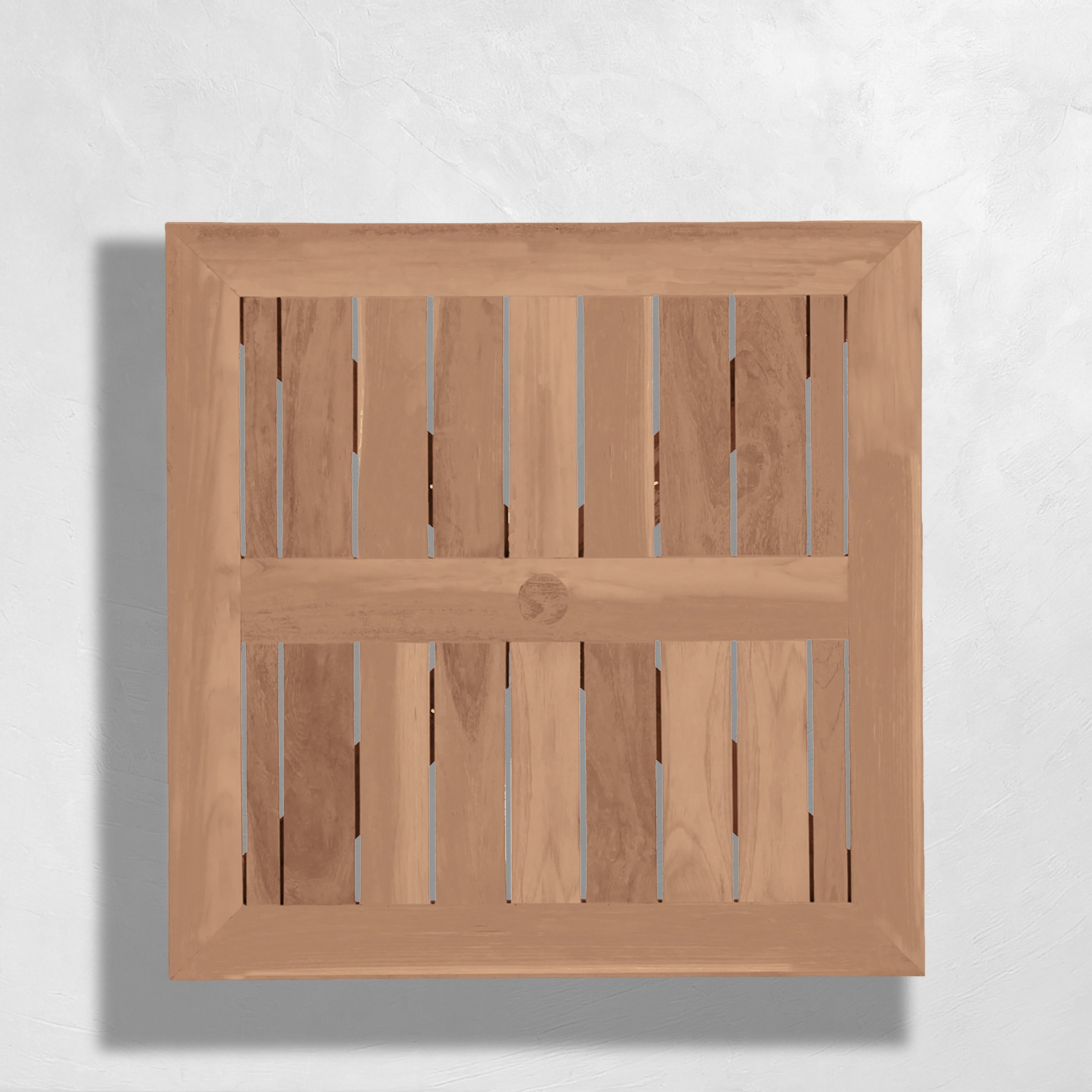 Club Teak 35.5" Square Outdoor Table Top