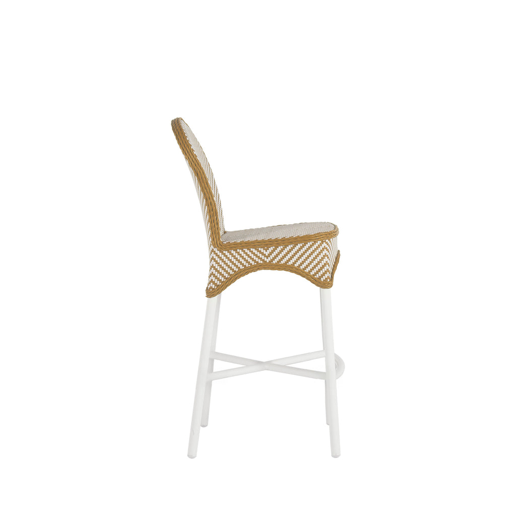 Savoy N-Dura Resin Wicker Outdoor Bar Stool