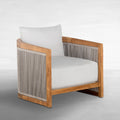 Avalon Teak Outdoor Lounge Chair