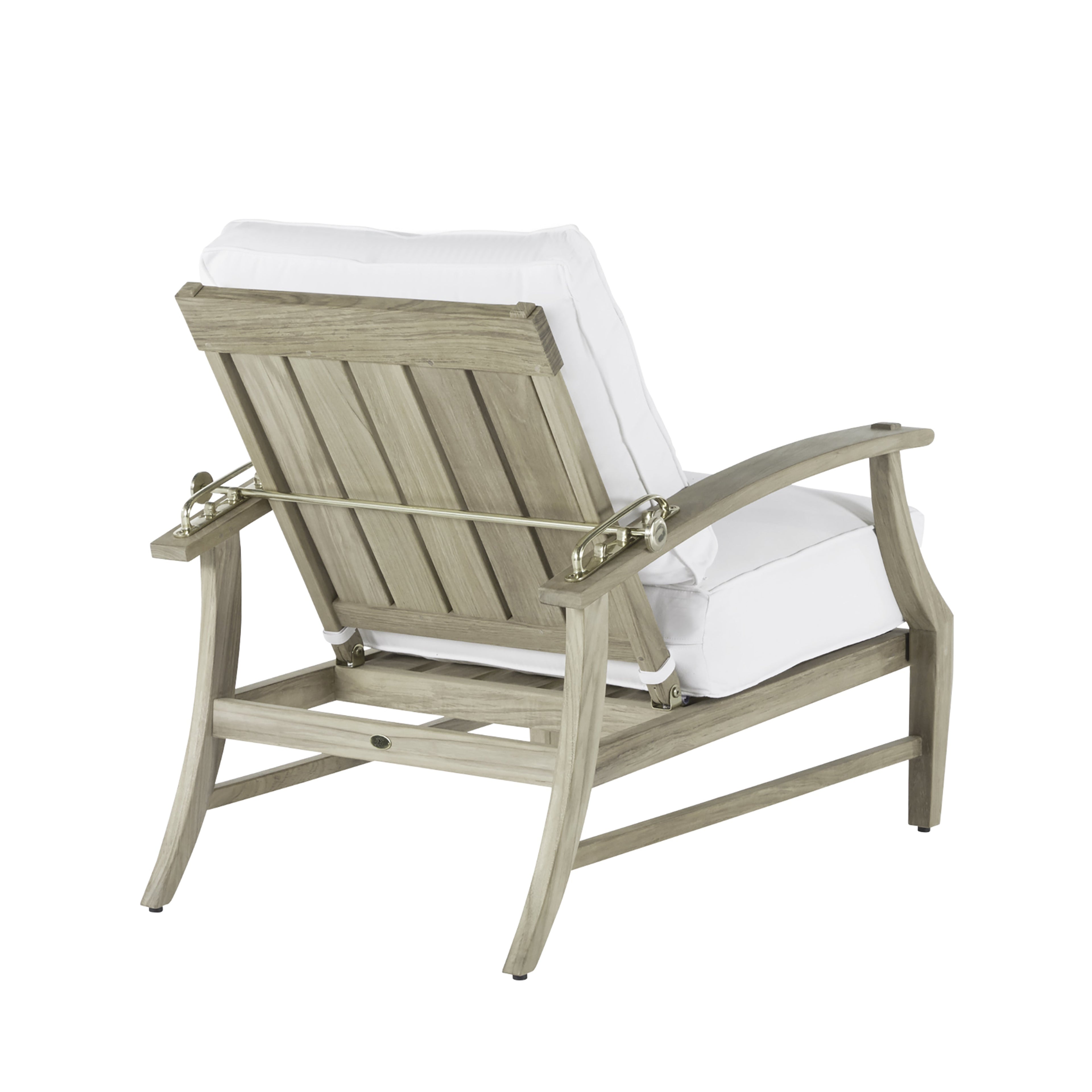 Croquet Teak Outdoor Recliner Chair