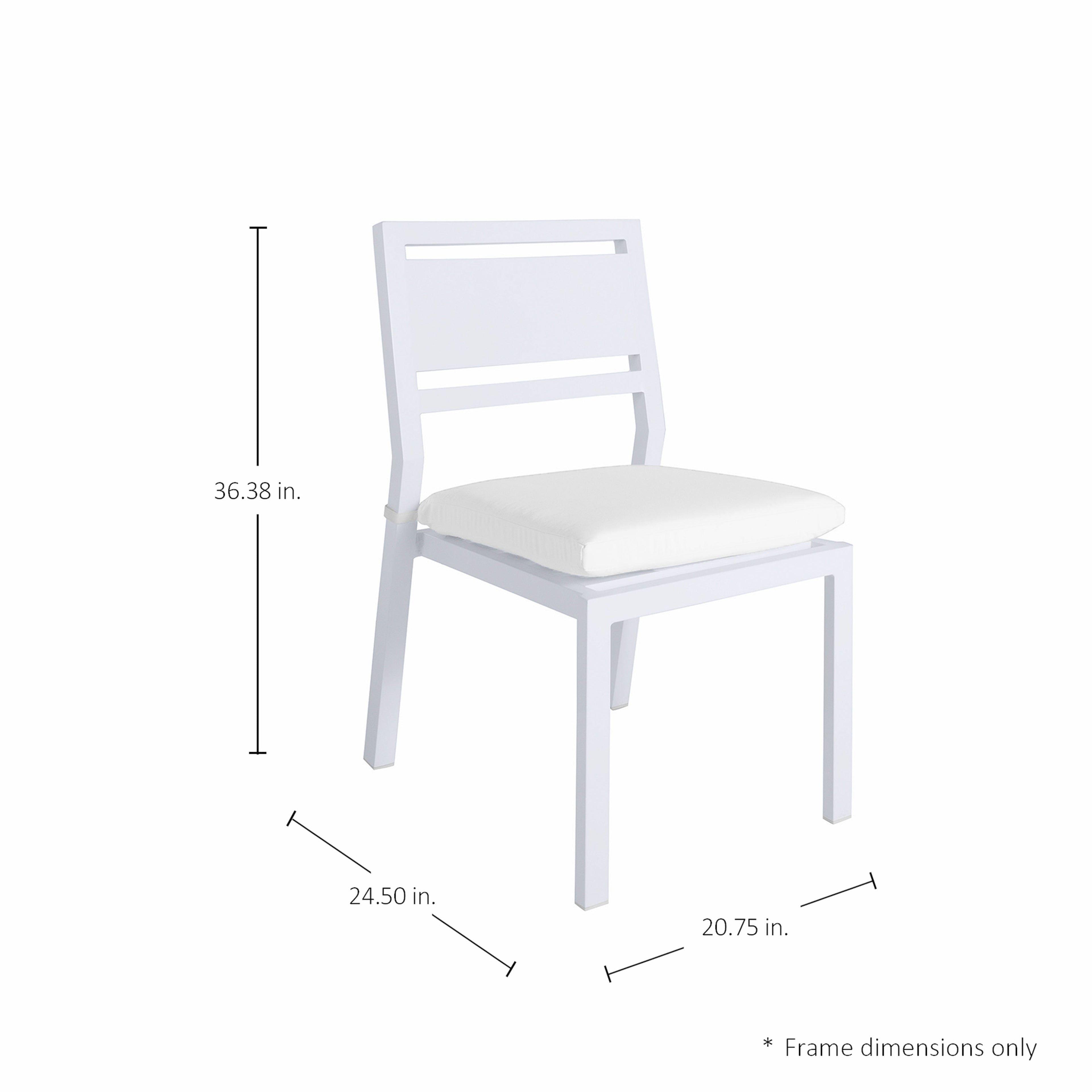 Avondale Aluminum Outdoor Side Chair