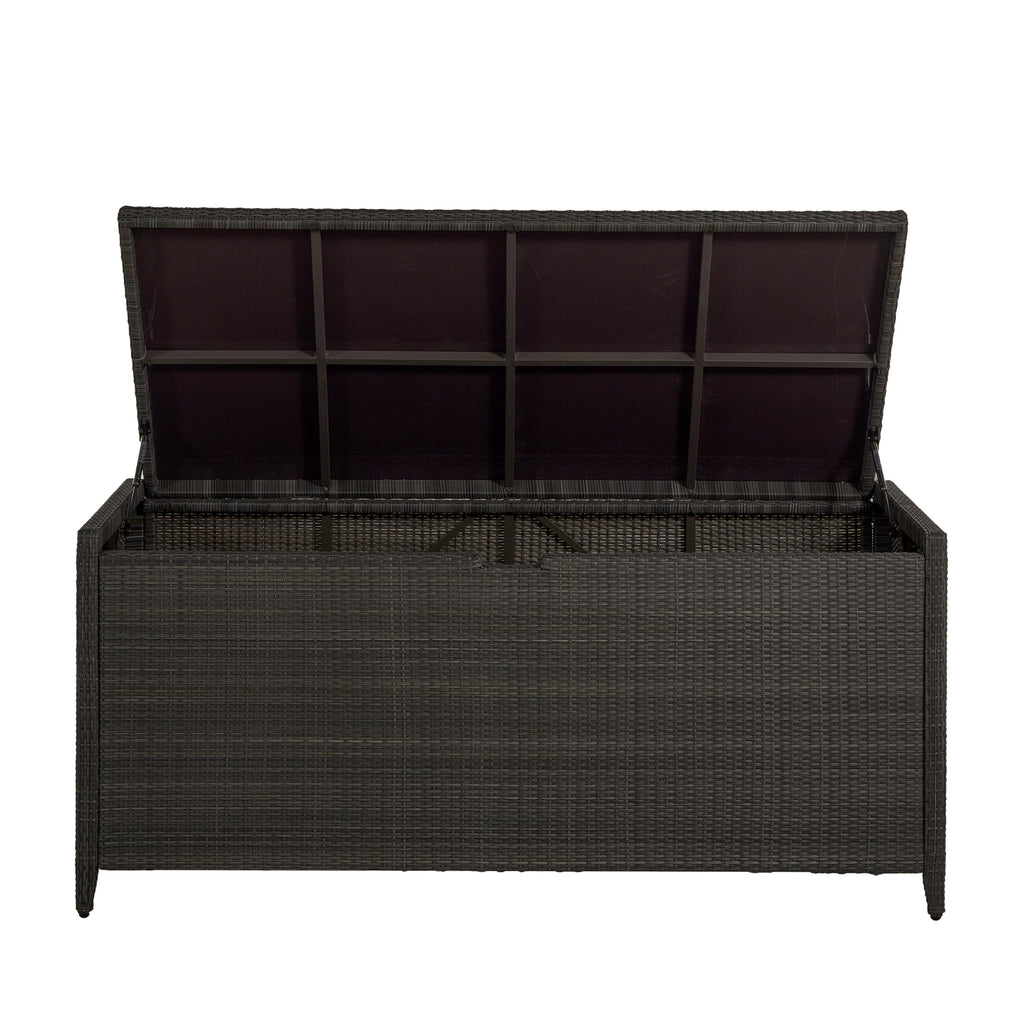 N-Dura Resin Wicker Outdoor Cushion Storage Box