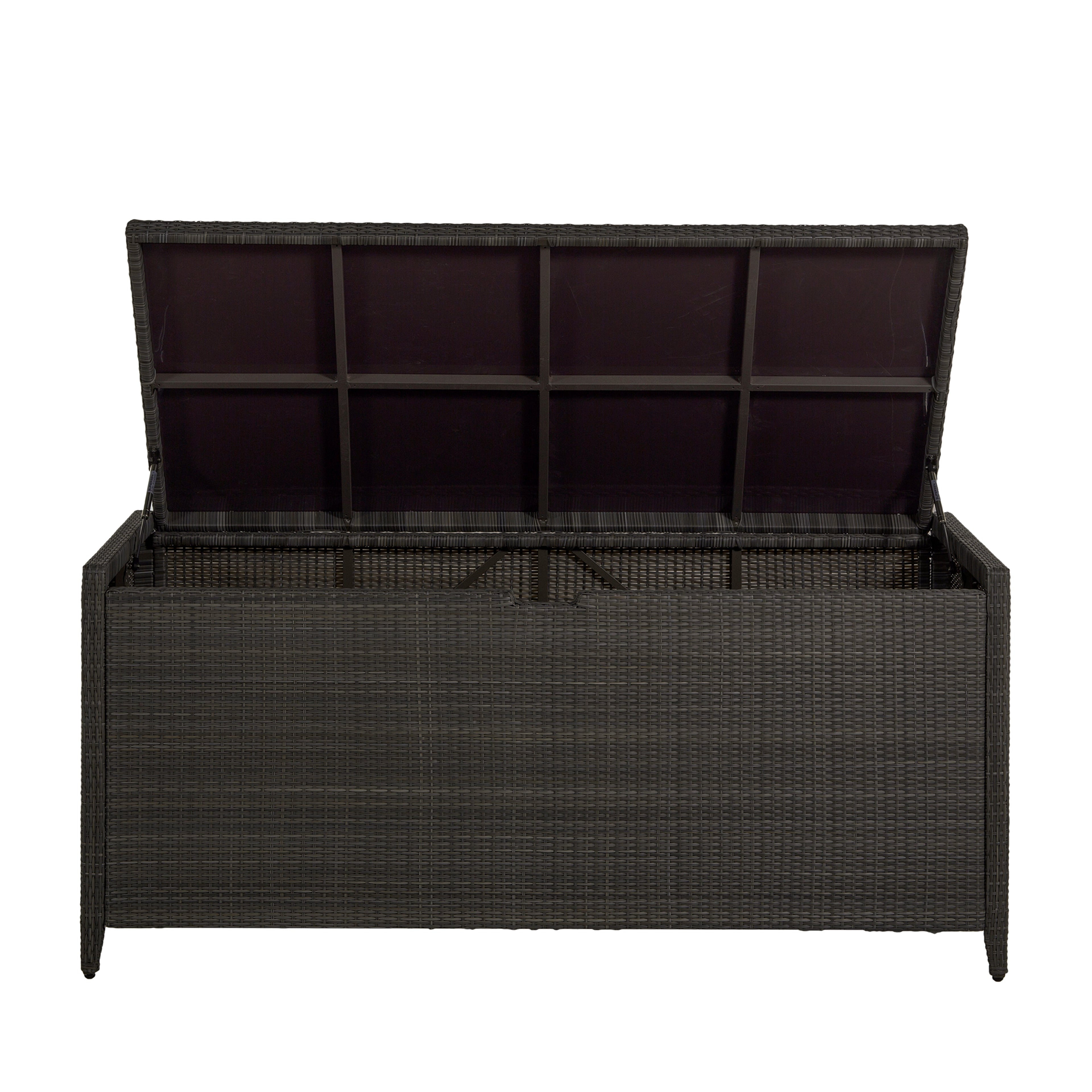 N-Dura Resin Wicker Outdoor Cushion Storage Box