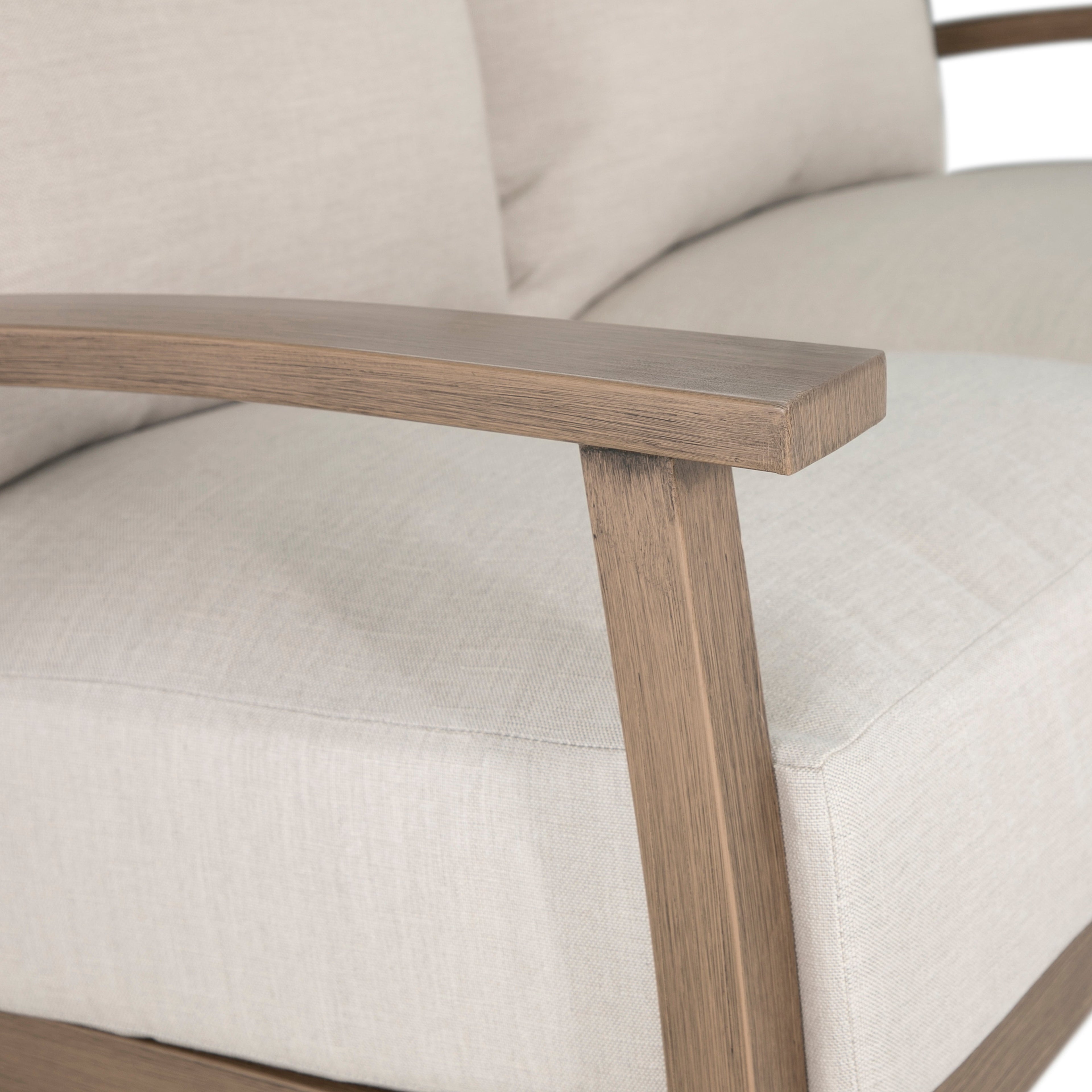 Charleston Aluminum Outdoor Loveseat